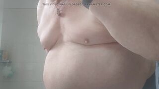 Playing and Shaving Tits