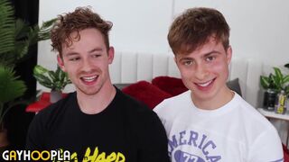 Muscle Stud Kane Stretches Out The Hot VIRGIN Ass On Lucas! - 2 image