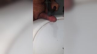 masturbation in the bathroom real amateur mature active man I fucked my dick, it's great
