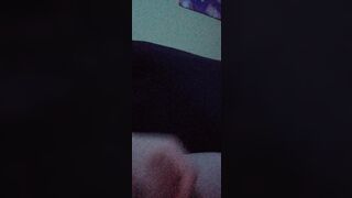 Relaxing and stroking my cock