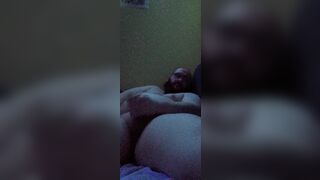 Relaxing and stroking my cock