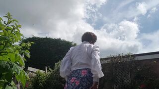 Dressed in the garden