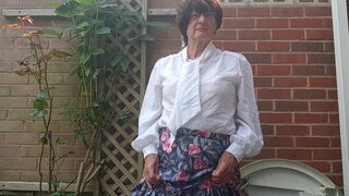 Dressed in the garden