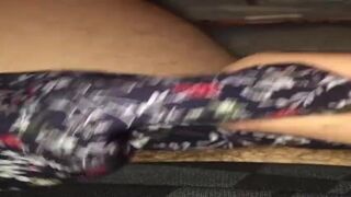 I BRANLE ON THE LEGGINS TO MY HALF STEPSISTER AND I JUST IN #1