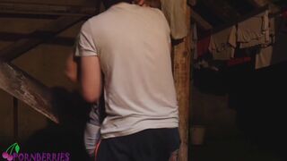 Hot sport twink attacked and taken