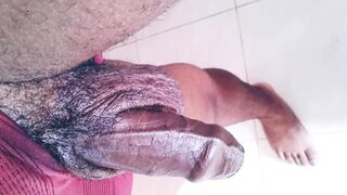 Black with the giant picanha steak, look at the size of this Black with the giant steak, look at the size of this thing 03