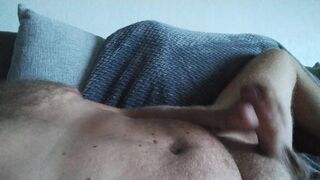 Nice jerk and cumshot in the livingroom - 11 image