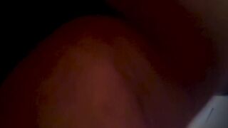 Big cock daddy fucking his toy and showing off his ass while moaning until deep and hard creampie!