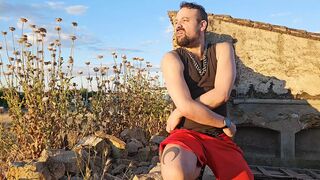 CAUGHT pissing myself outdoors