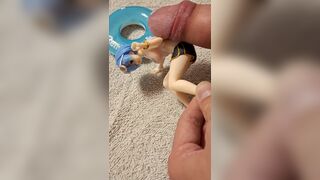 Rem Swimsuit bikini Anime figure bukkake SOF