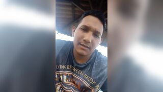 Jerking off in public on the waterfront