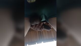 Jerking off in public on the waterfront