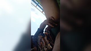 Jerking off in public on the waterfront