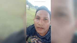 Jerking off in public on the waterfront