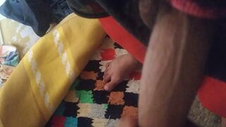 Masturbation Big Hairy Dick and Balls - 3 image