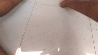 Boy masturbates a small