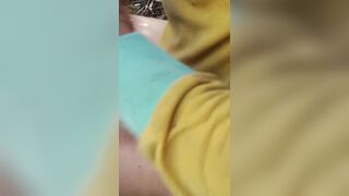 Adults are shaking under palm trees