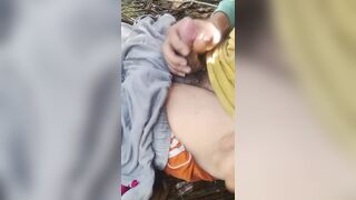 Adults are shaking under palm trees