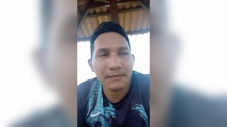 Jerking off on the public waterfront