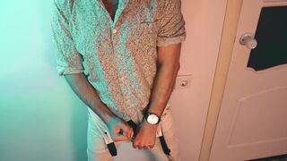 Sexy handsome Noel Dero locked himself in his room and decided to jerk off. ASMR MASTURBATION - 3 image