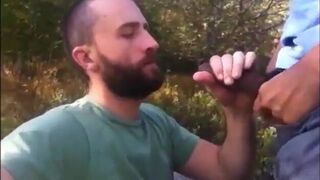 OUTDOOR FUCKING SUCKING CUM - 12 image