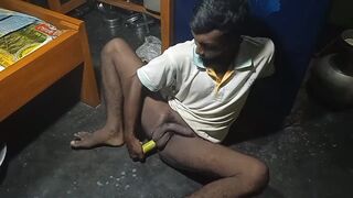 Indian gay boy fuking her big ass in cucumber ???? - 14 image