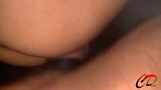 Fucked in the sauna by a big cock.