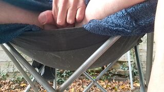 A nice garden play and squirt Part 1