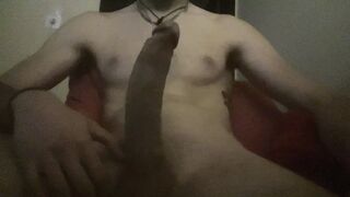 From Soft To Big Hard Cock Masturbation