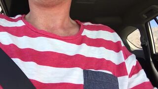 American Roadtrip - Jerk, Suck and Cum while driving to Las Vegas - 11 image