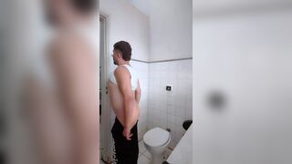 I almost got caught cumming in the library