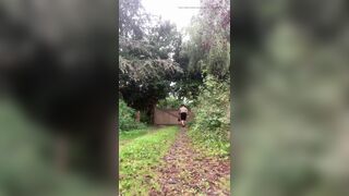 In a black skirt with lace for a night out