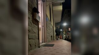 Stripteas and walking on the street