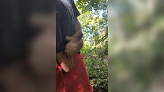 Another Masturbation Session in the Woods