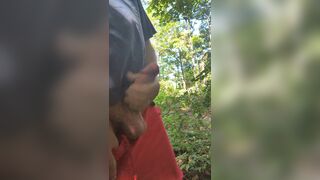 Another Masturbation Session in the Woods