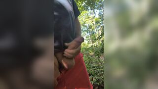 Another Masturbation Session in the Woods