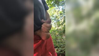 Another Masturbation Session in the Woods