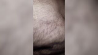 Horny Latino Stroking Uncut Cock
