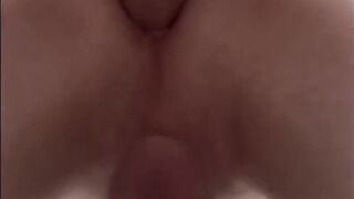 The Twink Took the Guy's Big Dick Into His Mouth and Then Sat Down on It