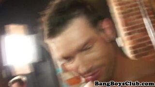 Ripped straighty drenched in creamy cum - 11 image