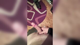 Masturbation Alone in the Hall - 1 image