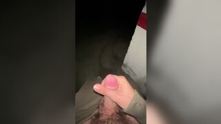 almost caught cumming on parking. 3 orgasms