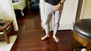 Sexy Bare Feet and a Beautiful Dick - 1 image