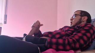 Shaking Orgasm Big Cumshot