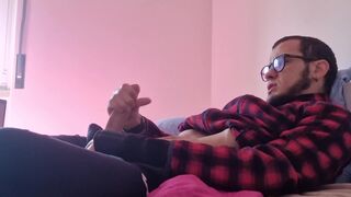 Shaking Orgasm Big Cumshot