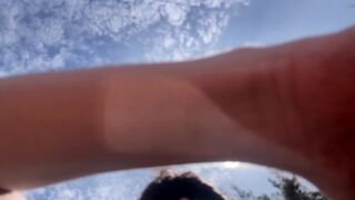 Two Sexy Athletic Guys Have Oral Sex in a Park Public Place