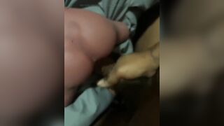 BBC fucks a doll and cumshot