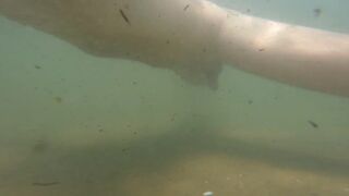 I cum just for the pleasure of feeling free, naked on a public beach - 12 image