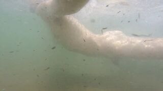 I cum just for the pleasure of feeling free, naked on a public beach - 15 image