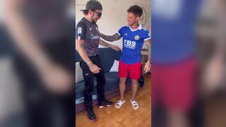 He Came to Watch a Soccer Game and I Scored a Goal with My Cock